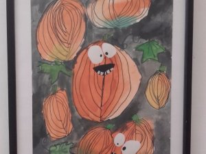 Mini studijas izstāde „Rudens kariete” Mākslu skolā „Balta