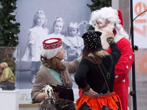 Ziemas koncertzāle. Biedrības „Cerību spārni” labdarības koncerts Siguldas dzelzceļa stacijas laukumā