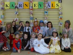 Jaunā gada karnevāls, Suņa gadam sākoties, bērnudārzā „Ābelīte”