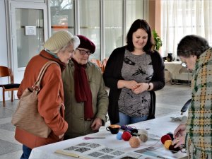 Akcija „Satiec savu meistaru!”. Adīšanas un aušanas darbnīca Pakalpojumu centrā
