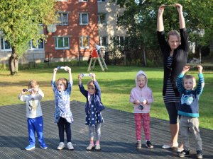 Olimpiskā diena bērnudārzā „Pīlādzītis”