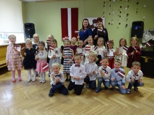 Svētku koncerts „Es esmu Latvija” bērnudārzā „Ābelīte”