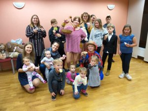 Ziemeļvalstu literatūras nedēļas lasījums bērniem “Svētki Ziemeļvalstīs” “Pepija svin dzimšanas dienu!” Jūdažu bibliotēkā