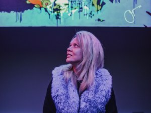 Agneses Melbārdes laikmetīgās mākslas izstādes “Facebox” atklāšana