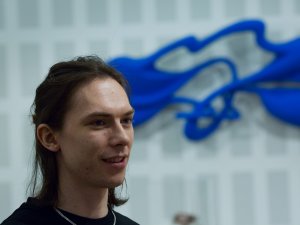 Tēlnieka, skulptora Mark Sun Roz izstādes “Why not?” atklāšana kultūras centrā “Siguldas devons”