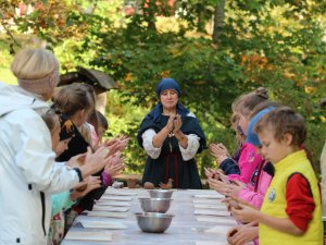 Lībiešu diena skolēniem “Mīts par pasaules radīšanu” Turaidas muzejrezervātā
