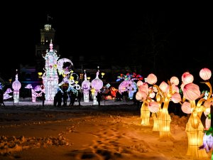 Laternu gaismas festivāla “Brīnumzemē” atklāšana Siguldas pils kvartālā un Livonijas ordeņa Siguldas pilī jeb pilsdrupās