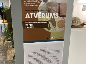 Projekta “Daba rada 2022” dalībnieku sajūtu grāmatu izstādes “Atvērums” atklāšana un tikšanās ar māksliniecēm Siguldas novada bibliotēkā