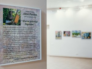 Mākslinieka Jāņa Puriņa personālizstādes “Manai pilsētai Siguldai” atklāšana un Trio “Toccare” kamermūzikas koncerts Siguldas mākslu skolā “Baltais flīģelis”