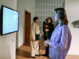 Rīgas Fotogrāfijas biennāles izstādes “Lai būtu, mums jāsaprot upe” atklāšana kultūras centrā “Siguldas devons”