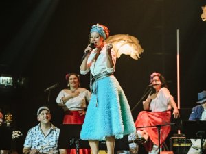 Marijas Naumovas jubilejas koncertprogramma “Fiesta de Maria” kultūras centrā “Siguldas devons”