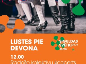 Siguldas svētkos aicina uz radošo kolektīvu koncertu pie “Siguldas devona”
