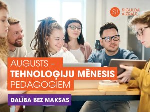 Pedagogus aicina pieteikties Tehnoloģiju mēneša aktivitātēs un darbnīcās