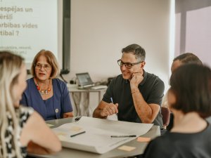 Četru darbnīcu cikls uzņēmējdarbības attīstībai Siguldas novadā. Mālpils un Mores uzņēmēju darbnīca Mālpils Kultūras centrā.